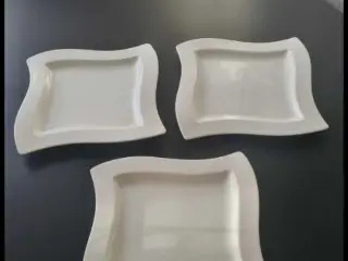 3 stk Villeroy & Boch tallerkner sælges sammen.