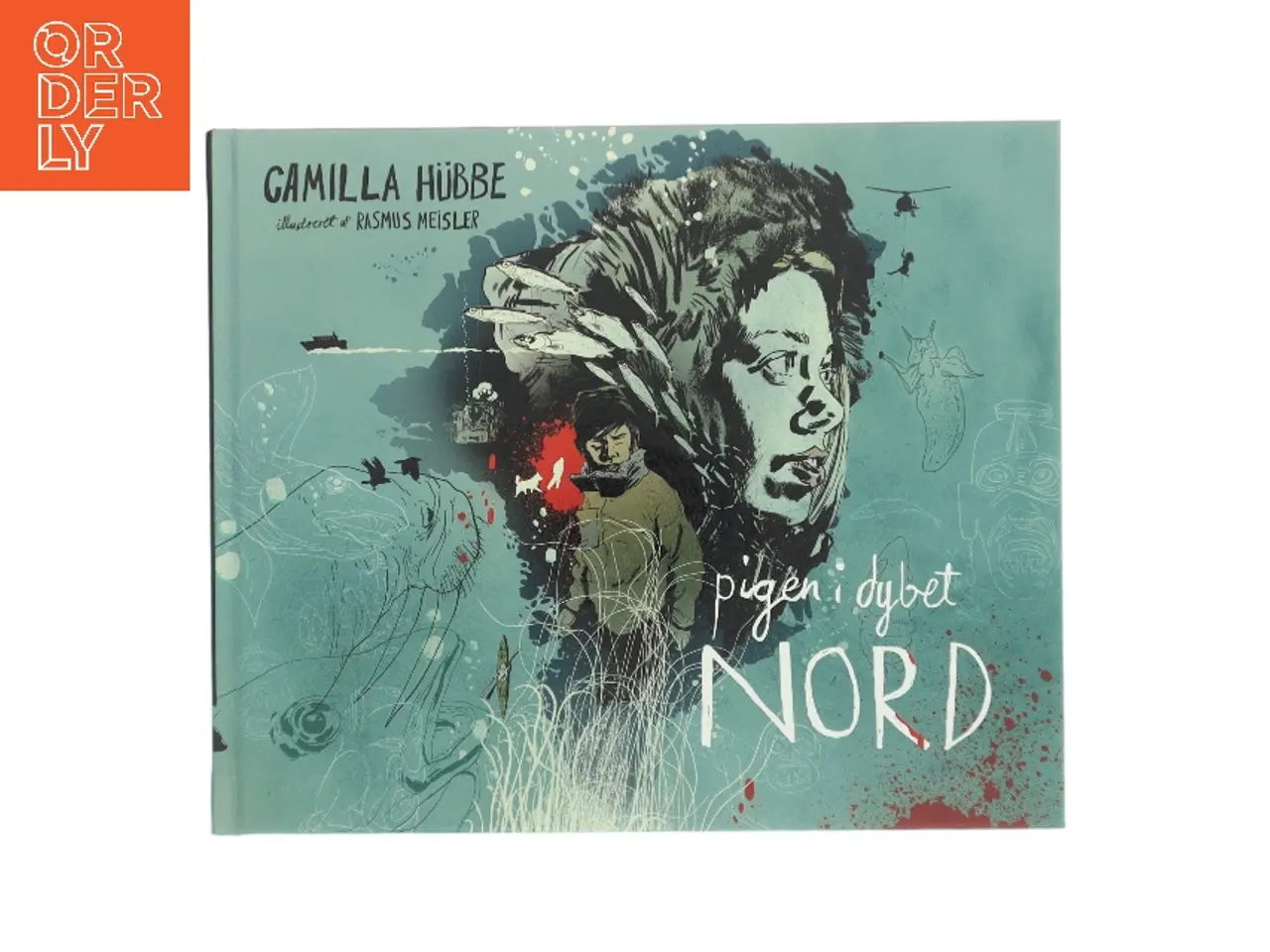 Billede 1 - Nord - pigen i dybet af Camilla Hübbe (Bog)