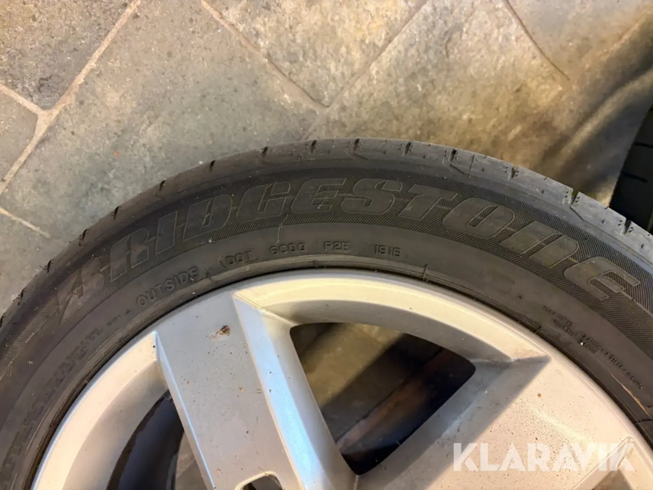 Billede 8 - Alufælge med vinterdæk Bridgestone Dueller H/P - 4 styk