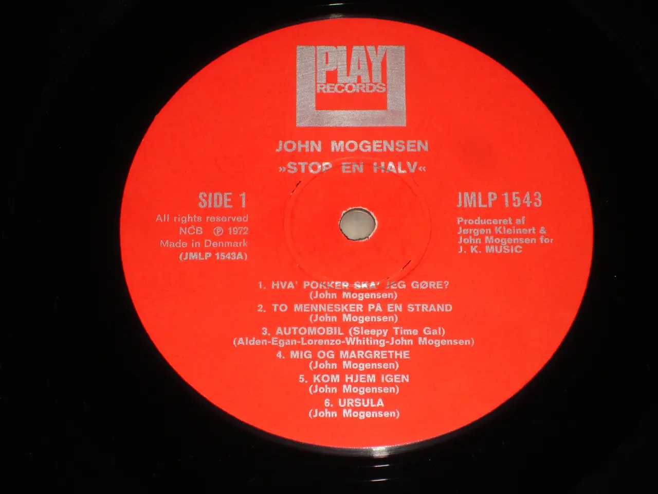 Billede 4 - (Sender gerne) John Mogensen – Stop En Halv