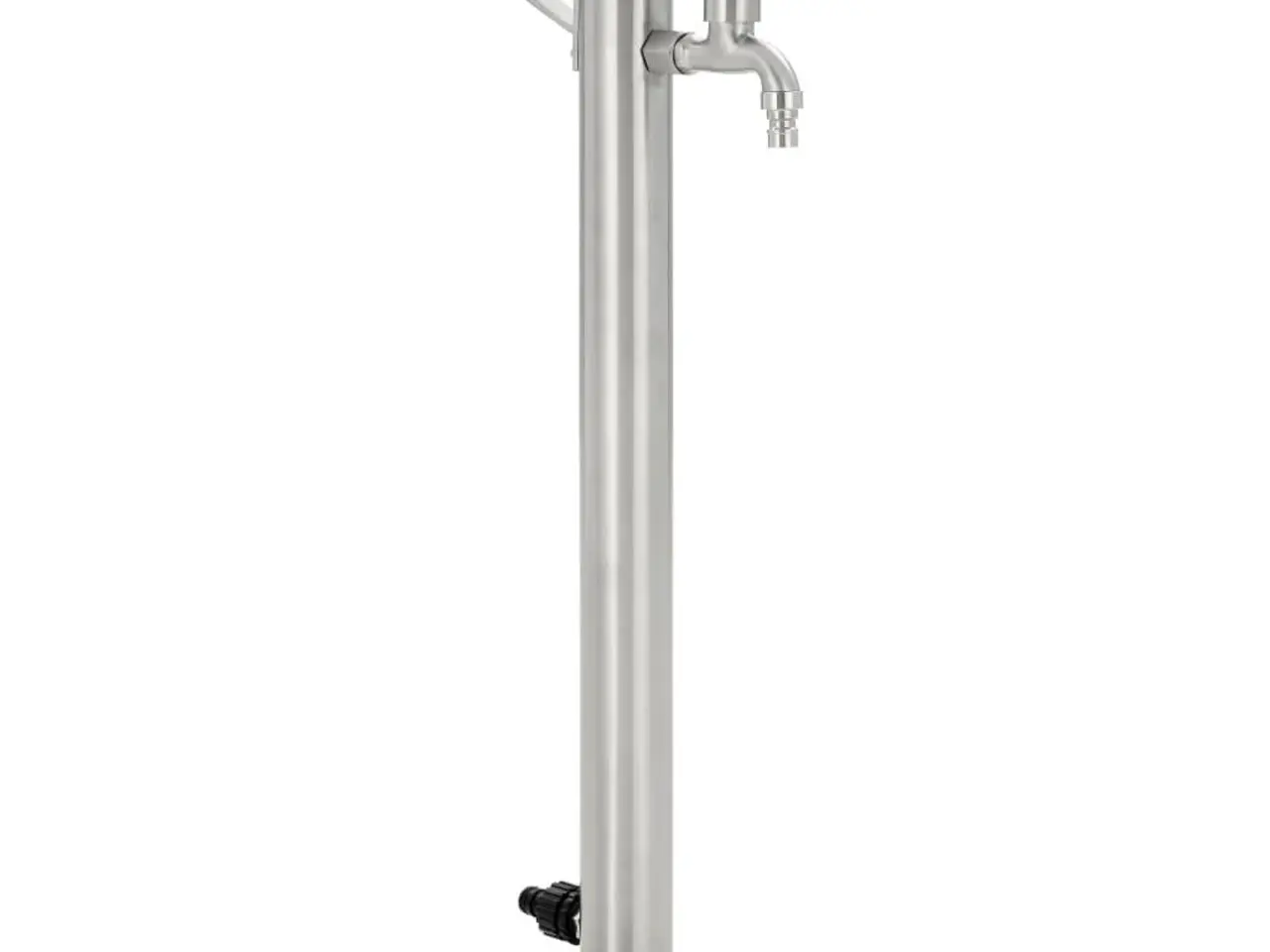 Billede 1 - Vandsøjle til haven 65 cm - rustfrit stål, rund
