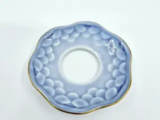 Mågestel Med Lysmanchet nr. 509 Guldkant 1 sortering