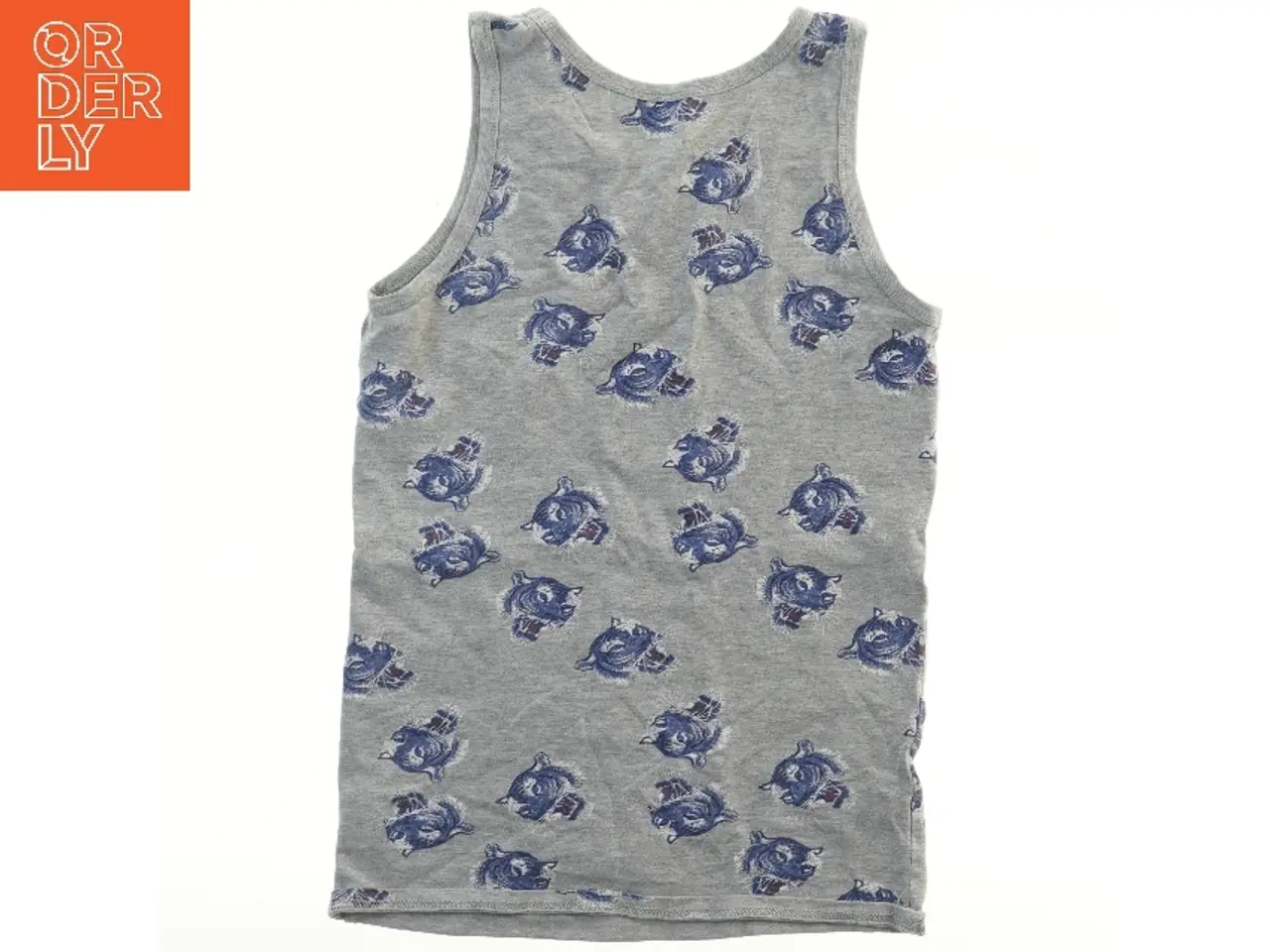 Billede 2 - Tanktop med ulvemotiv fra Name It (str. 152)