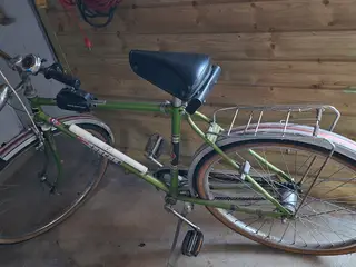 Sjov original cykel fra ca 1980 med gearstang