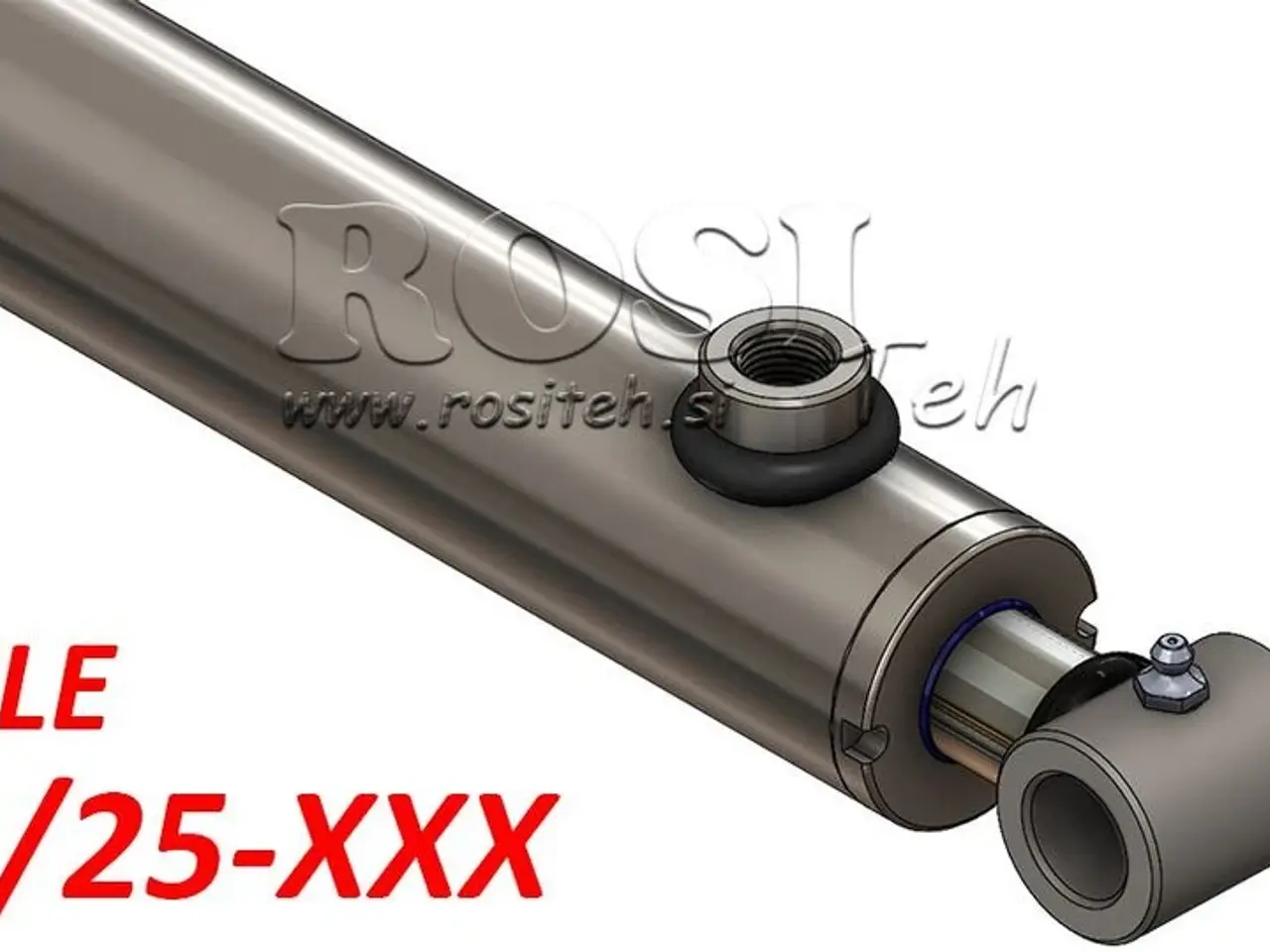Billede 1 - Hydraulisk cylinder type "HOLE" med tværboring
