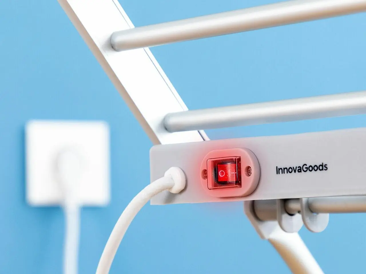 Billede 8 - Elektrisk tørrestativ med vinger Drywing - grå