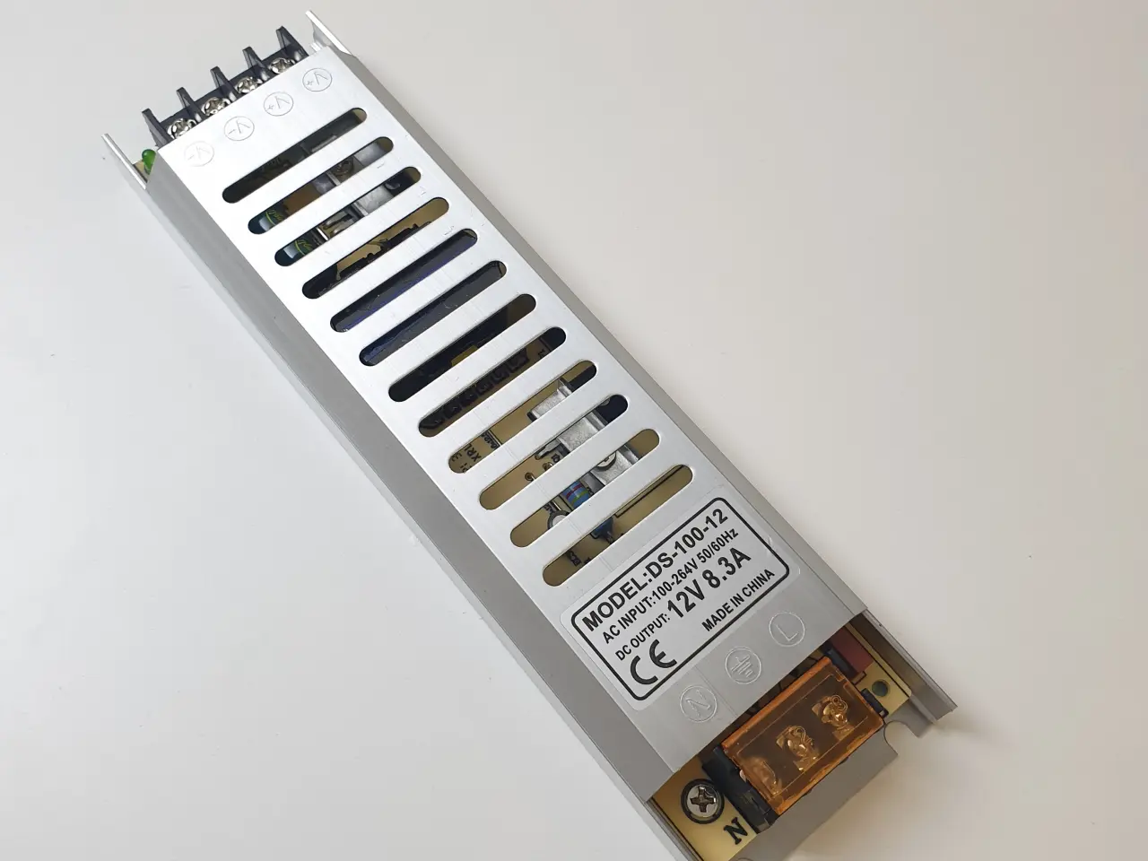 Billede 4 - NY! 12V 8.3A 100W SLIM Modulær Strømforsyning