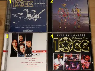 10cc CD'er: 4 Titler
