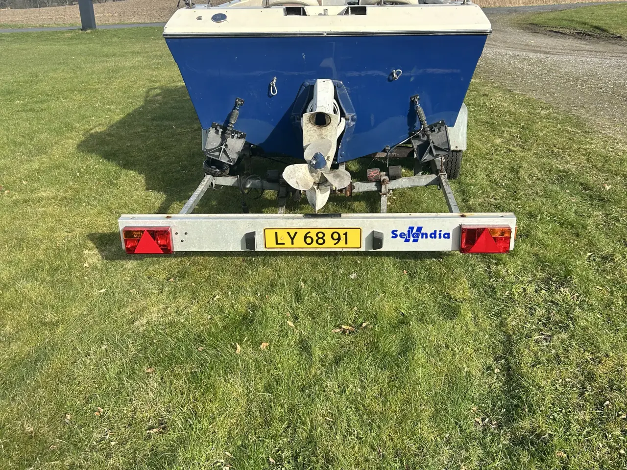 Billede 3 - Retro motorbåd med Trailer 