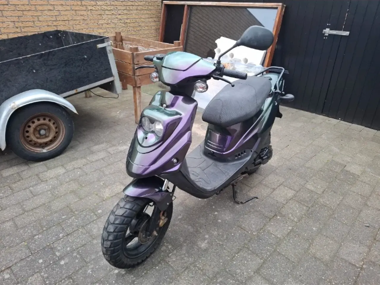 Billede 4 - pgo hot 50 2017 2 takt med papir byd