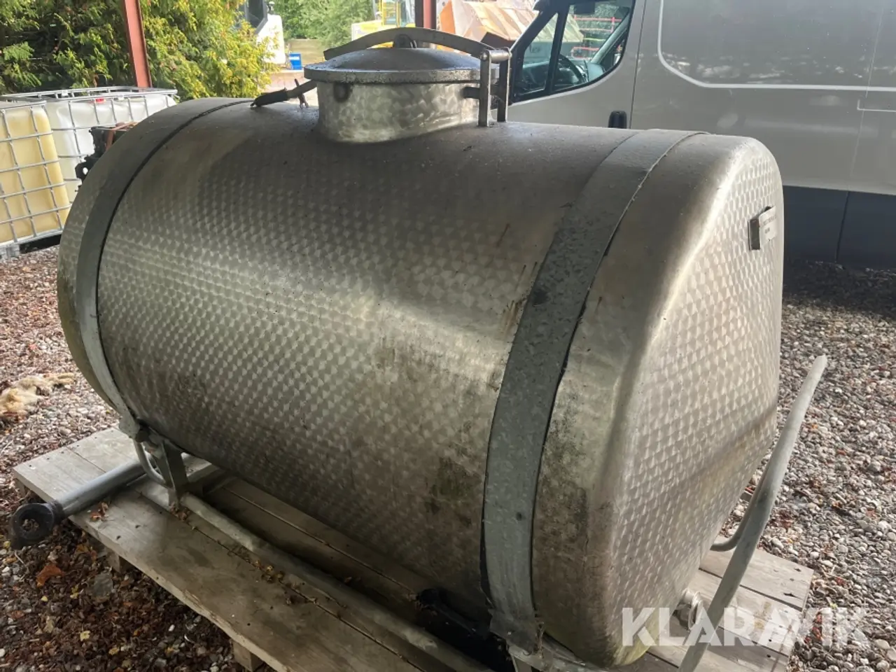 Billede 6 - Rustfri tank S.A. Christensen 2000liter
