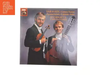 Sarasate vinylplade med klassisk musik fra EMI