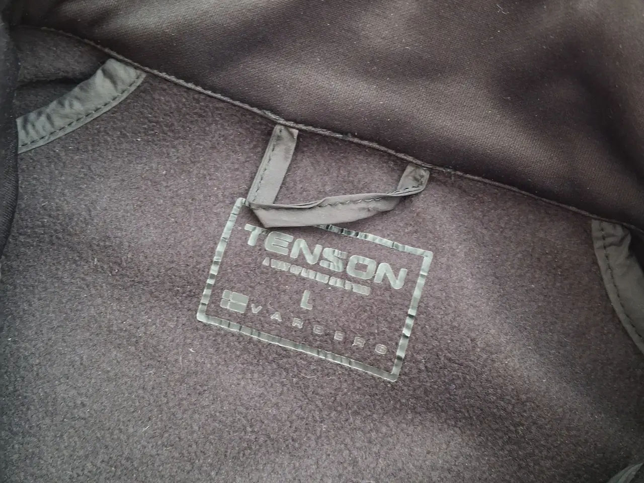 Billede 2 - Tenson herrejakke, str. L - hybrid softshell/quilt