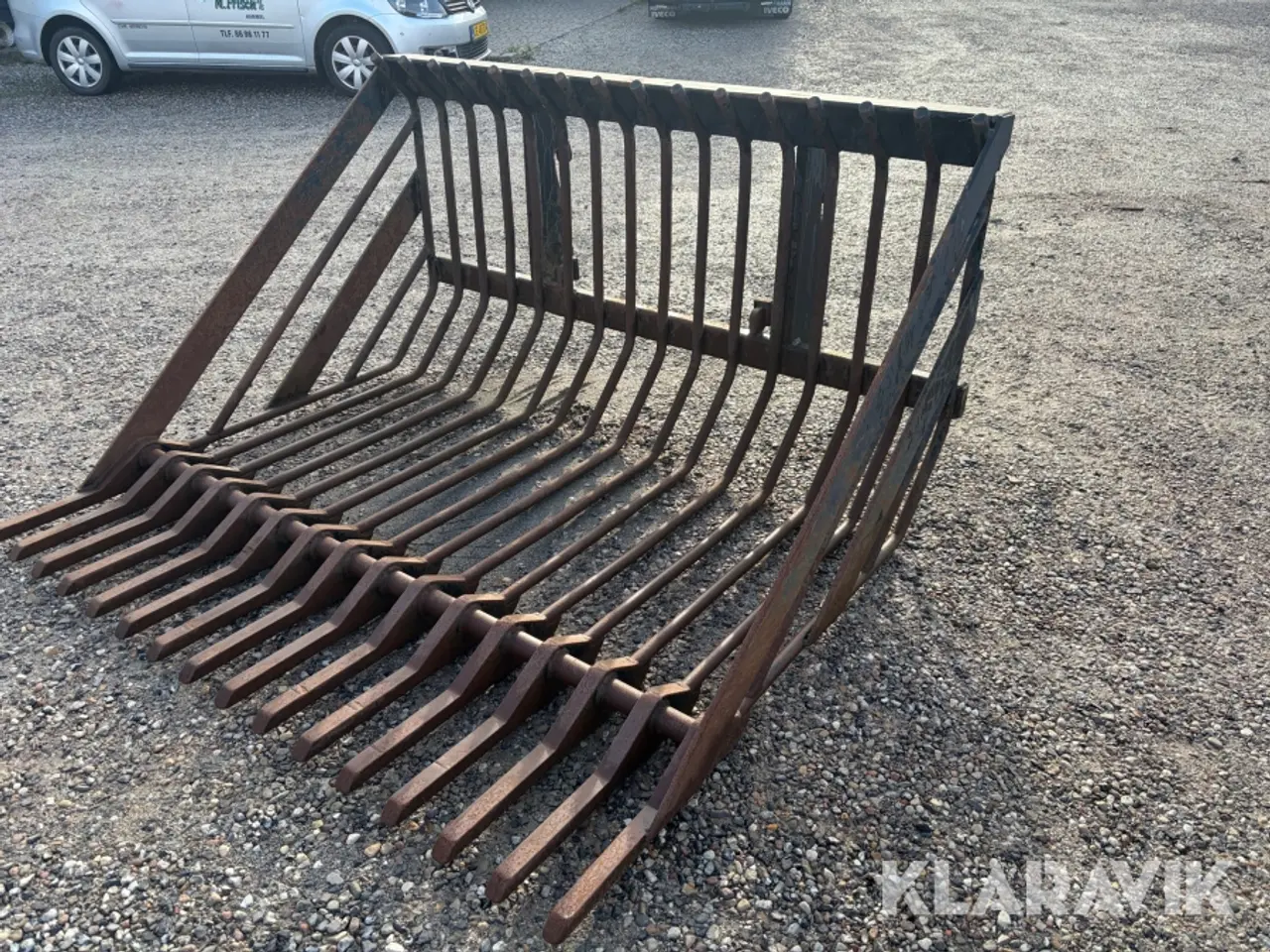 Billede 1 - Sautere skovl Sten grab