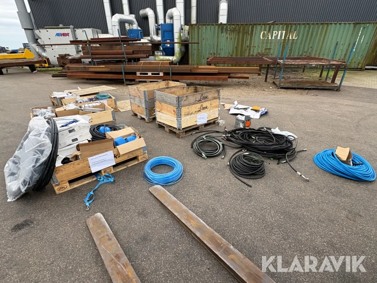 Billede 5 - Diverse pneumatik udstyr 6 paller Festo