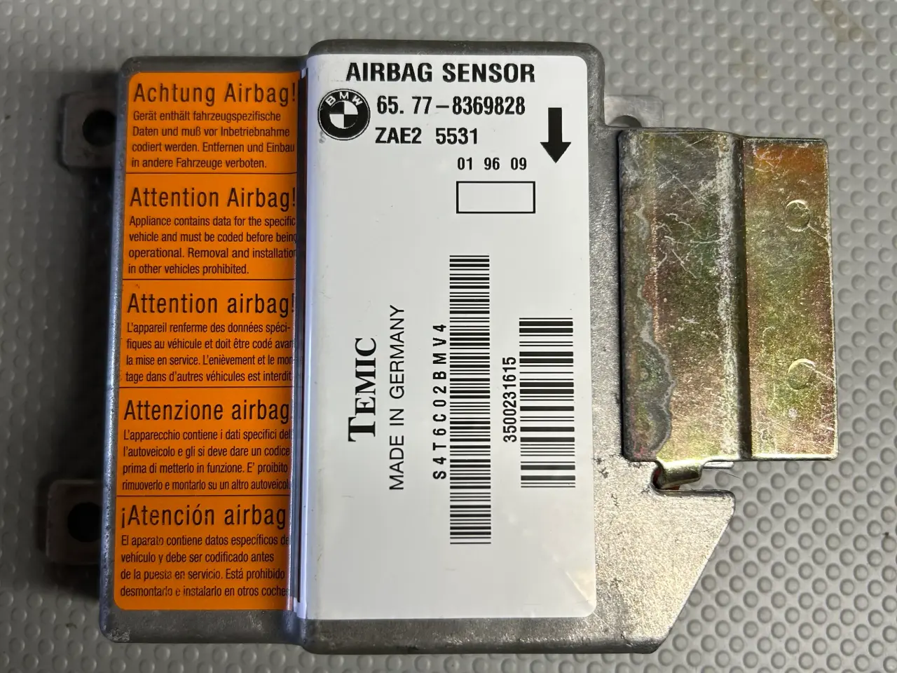 Billede 1 - BMW 3er Airbag sensor