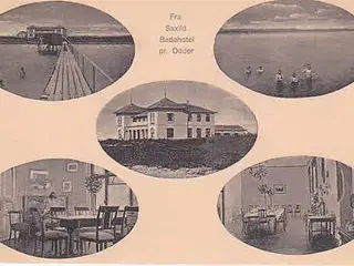 Fra Saxild Badehotel pr. Odder. J.J.N. 6076