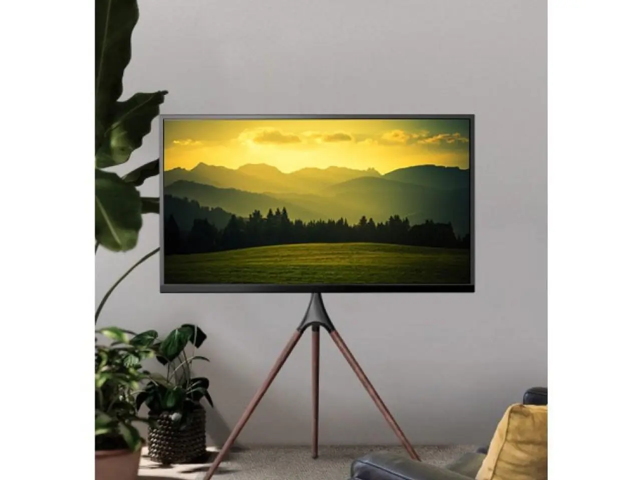 Billede 8 - TV gulvstativ TECHly ICA-TR18SAM 45-65" - valnød