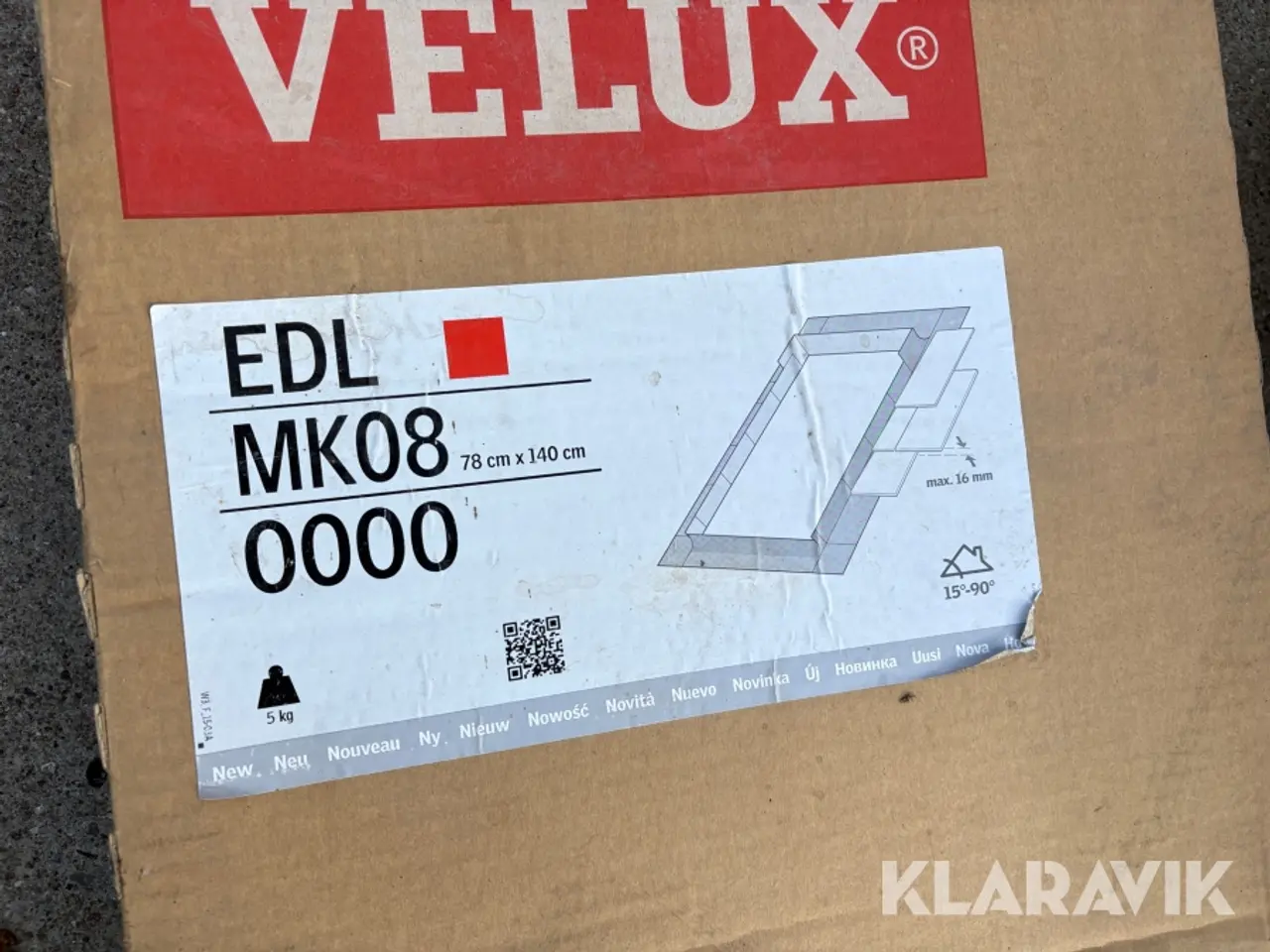 Billede 12 - Ovenlysvindue Velux elektrisk med regnsensor og inddækning 1 Styk