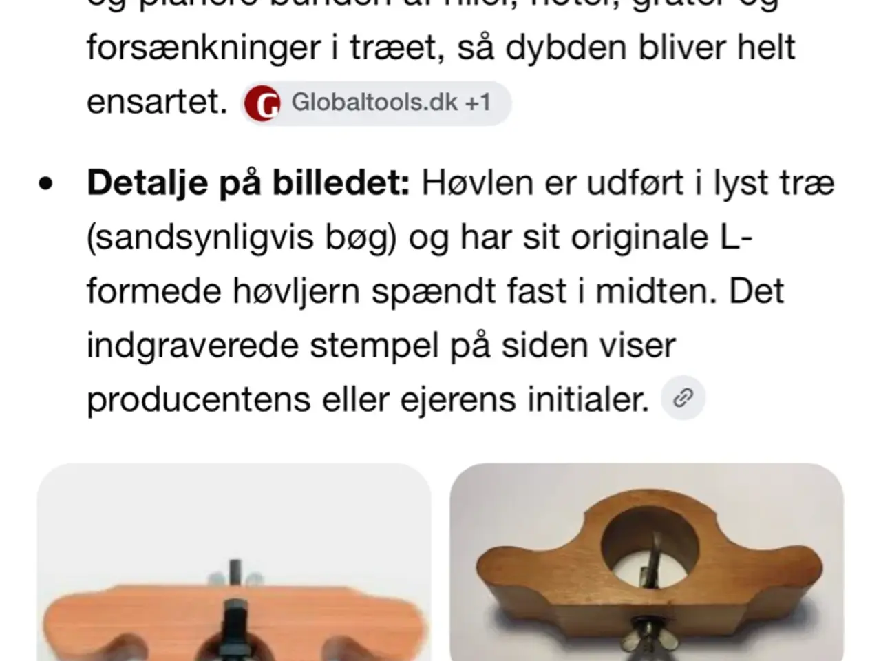 Billede 8 - Antik håndværktøj til træarbejde