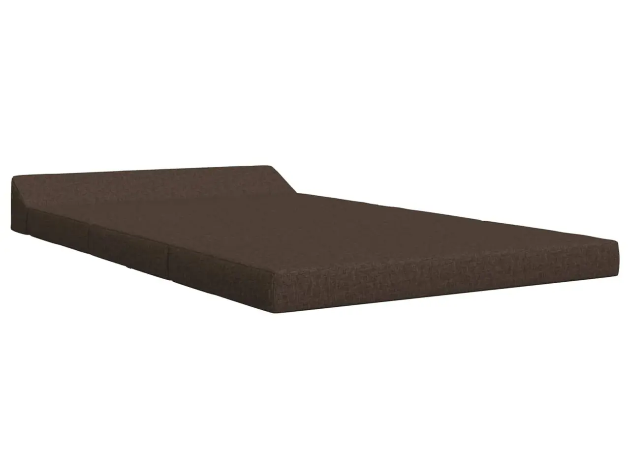 Billede 2 - Foldbar sovesofa i stof - gråbrun 120 × 60 × 49 cm