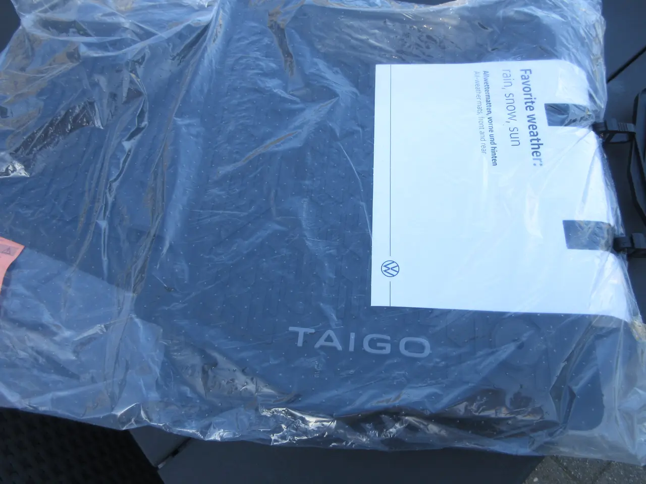 Billede 4 - VW TAIGO Gummimåttesæt