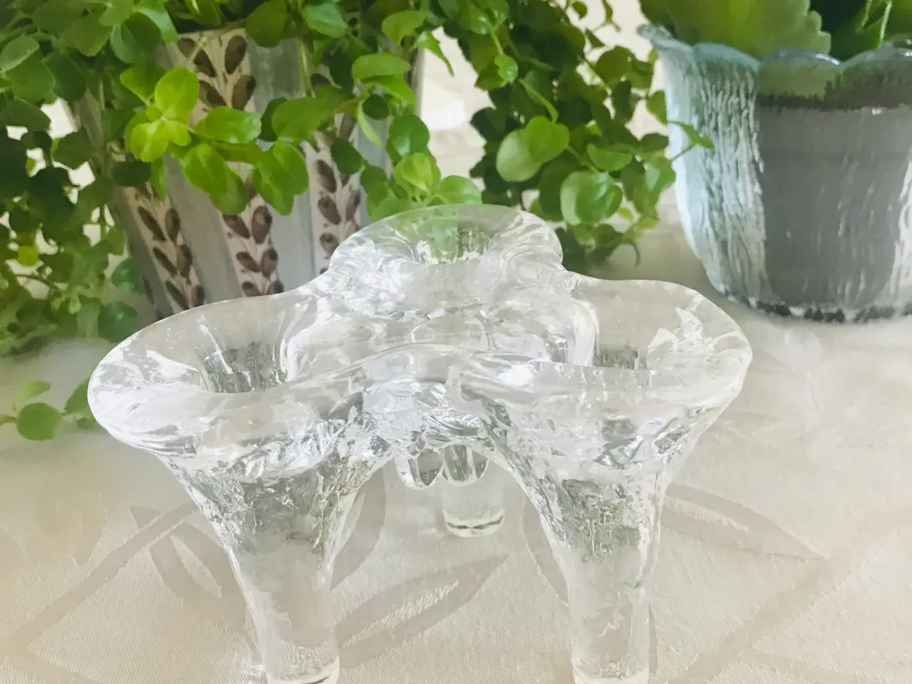 Billede 1 - Kosta Boda Igloo glaslysestage