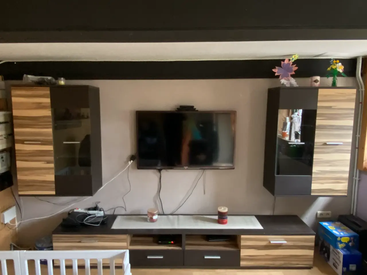 Billede 3 - TV vægmodul med belysning 
