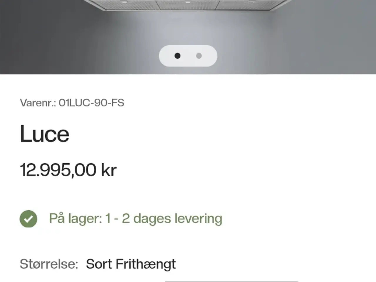 Billede 8 - falmec frithængende emhætte
