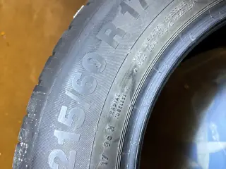 4 stk. Continental dæk i 215/60 R17H