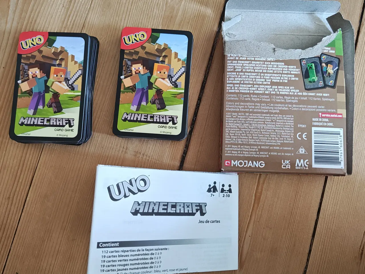 Billede 2 - UNO Minecraft Kortspil