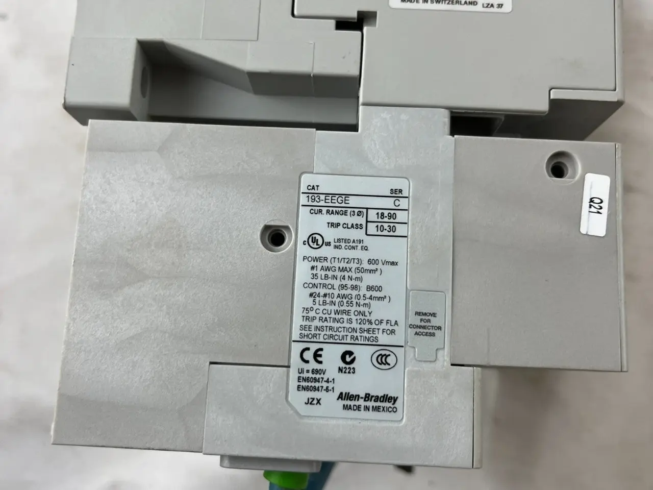 Billede 13 - Allen-Bradley Motor Starter parti 100-C60 193-EEGE