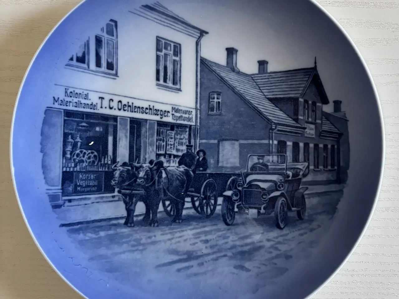 Billede 1 - Platte, T. C. Oehlenschlæger, Grindsted, Royal Cop