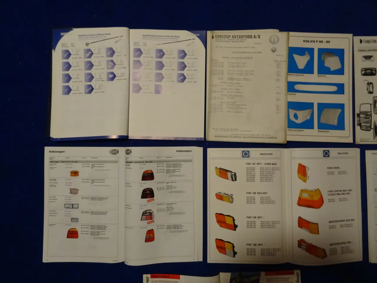 Billede 4 - Reservedelskataloger, Hella,Wahler,Saturnus,Philli