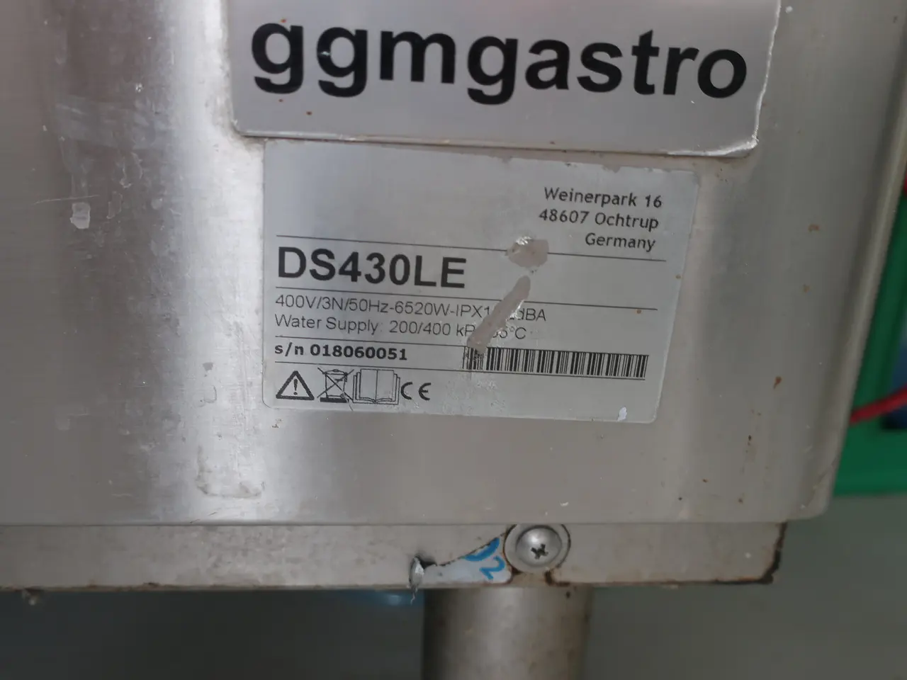 Billede 6 - Hætteopvaskemaskine GGMGASTRO DS430LE