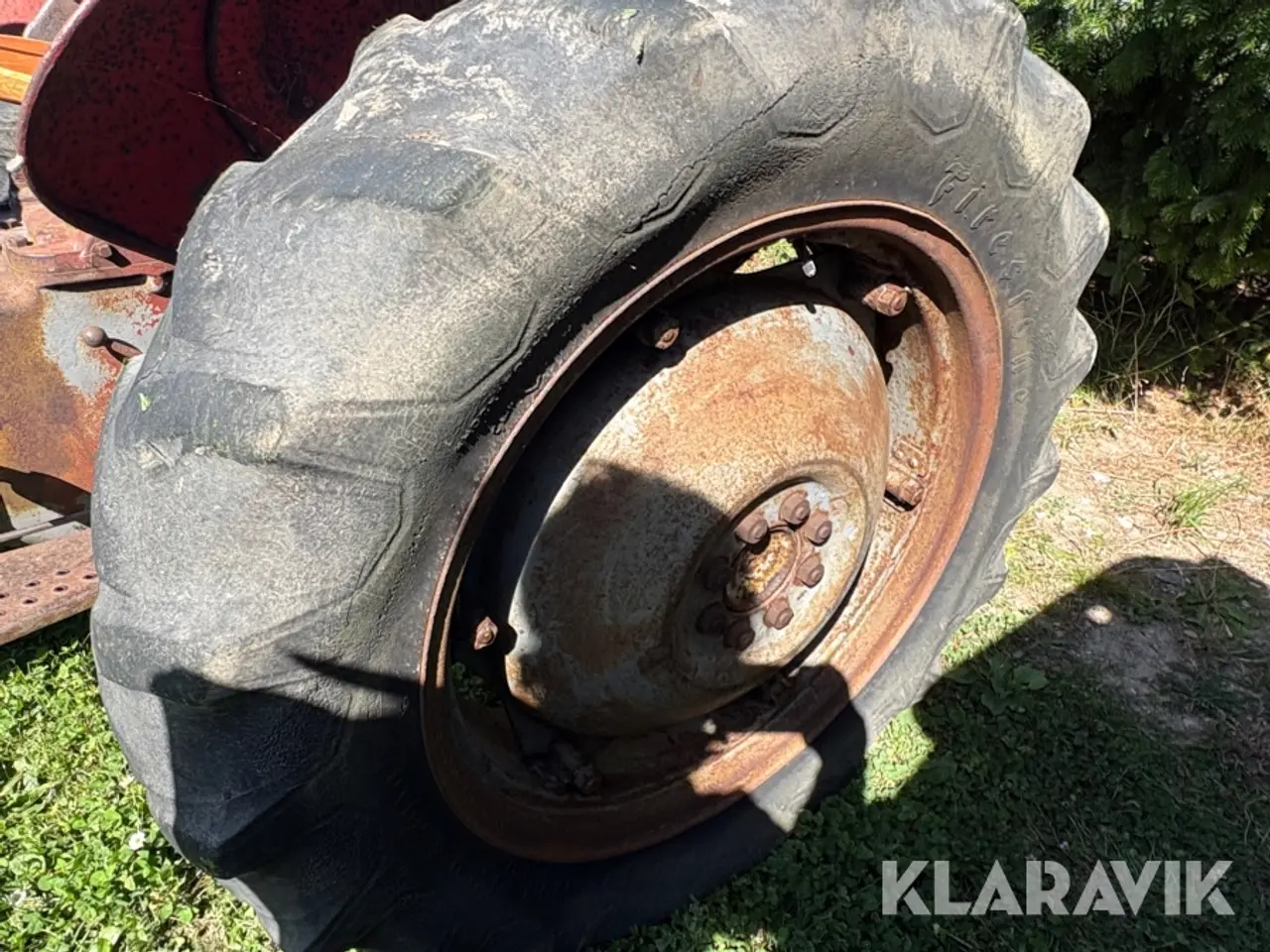 Billede 12 - Veterantraktor Massey Ferguson 35