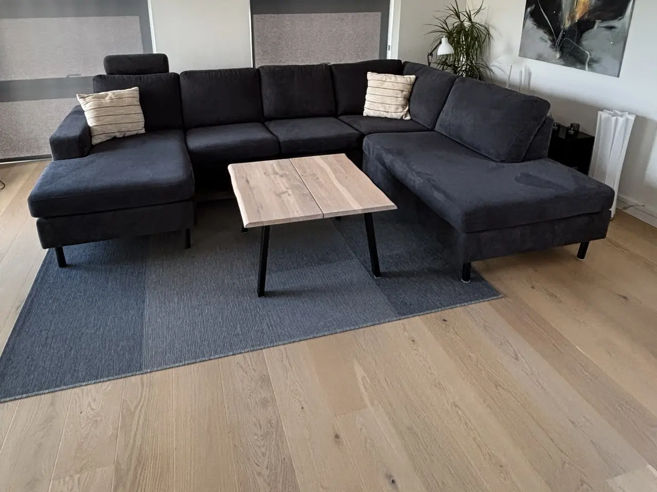 Billede 1 - Sofa med chaiselong