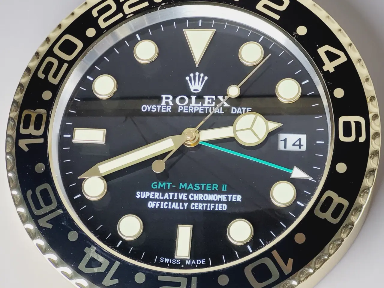 Billede 3 - ⭐️· Dekorativt Rolex Væg-ur
