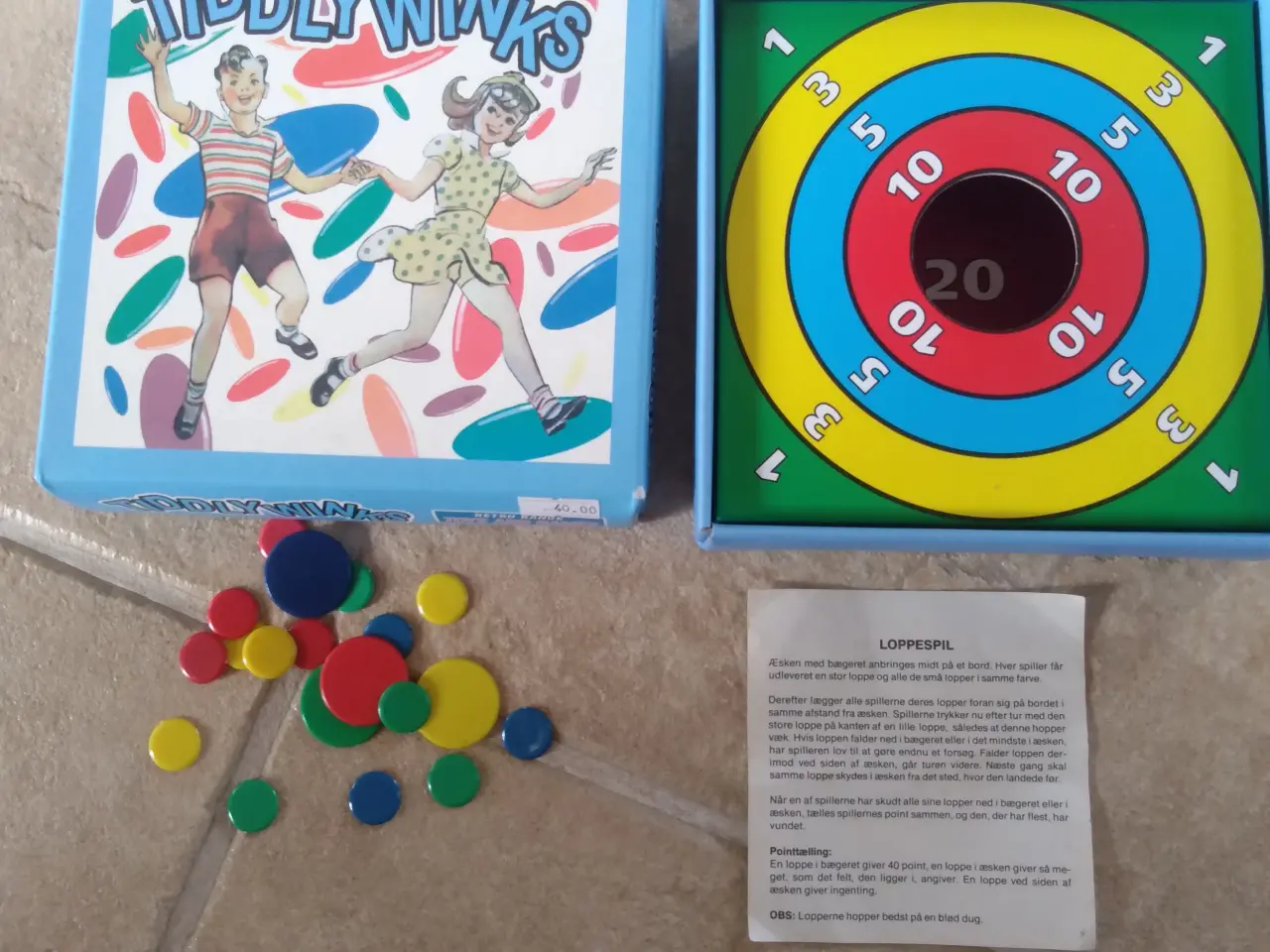 Billede 2 - TIDDLY WINKS / Loppespil
