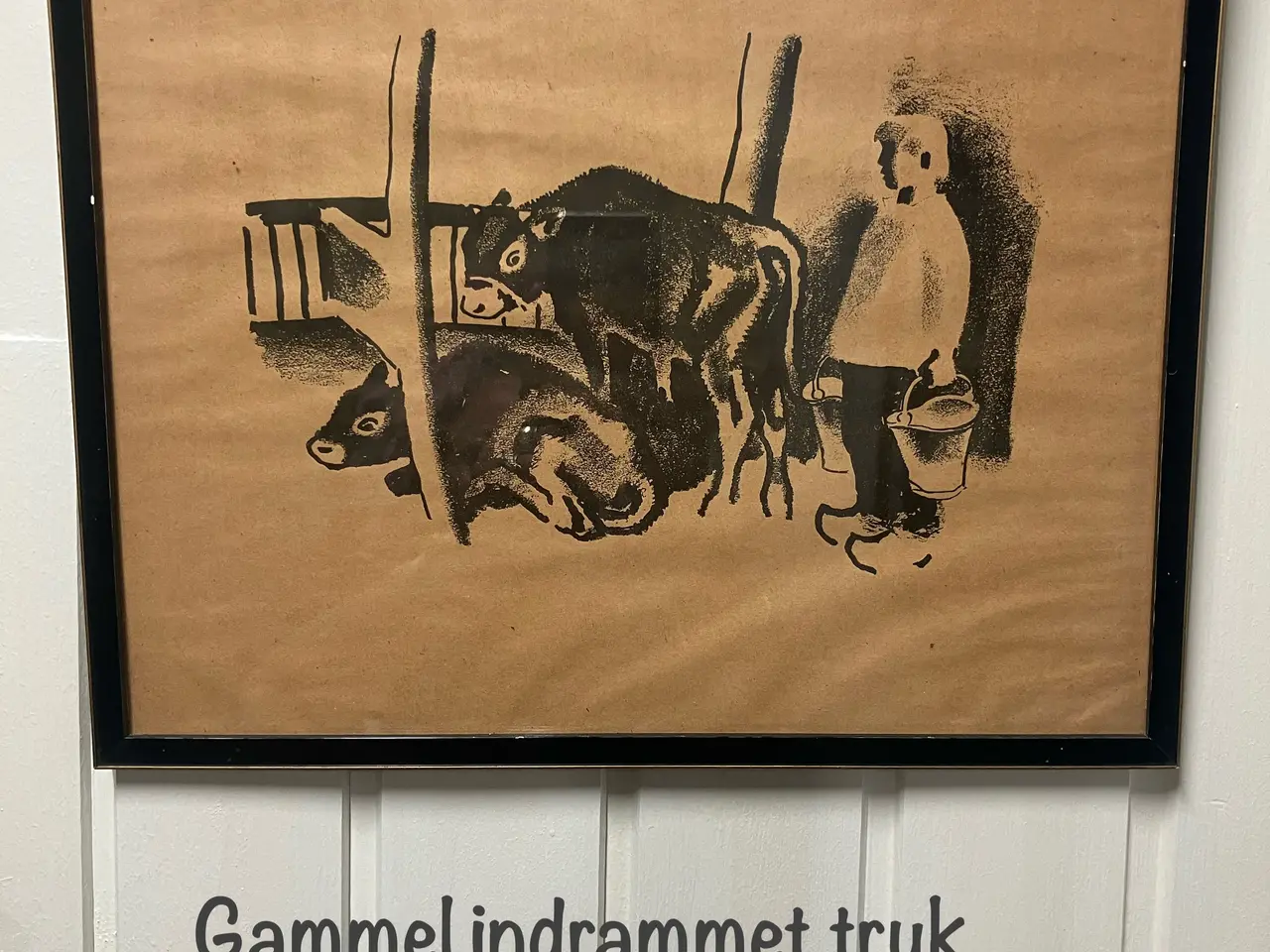 Billede 1 - Charmerende vintage tryk