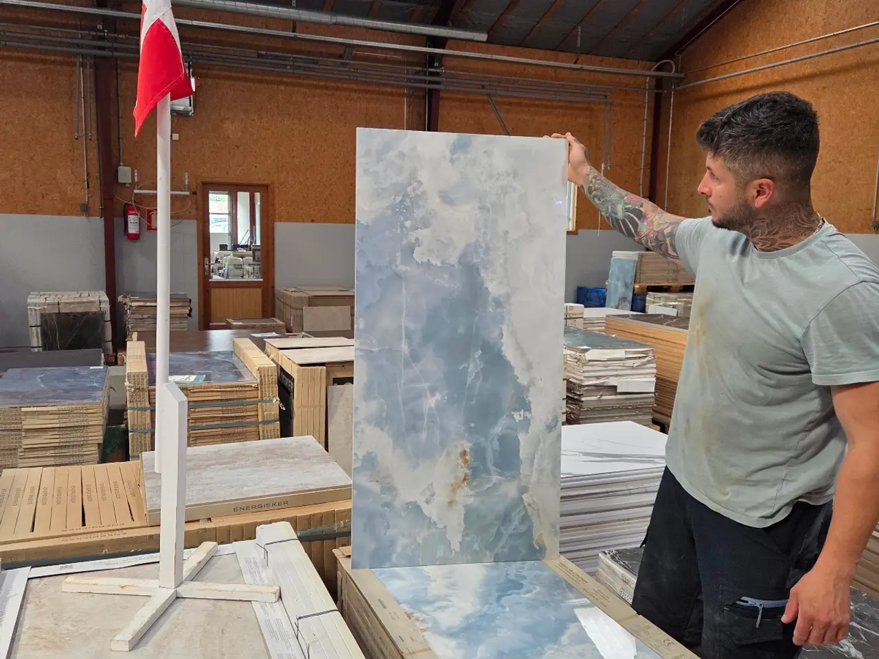 Billede 4 - ONICE AZZURRO 60 × 120 cm 