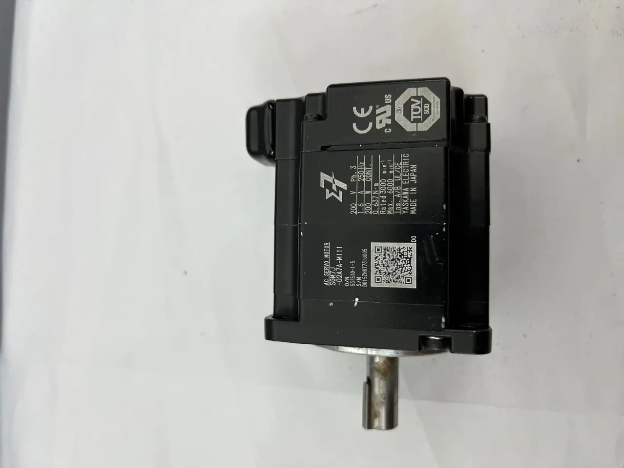 Billede 4 - Yaskawa SGM7J-02A7A-M111 AC servomotor 200V 0.2kW