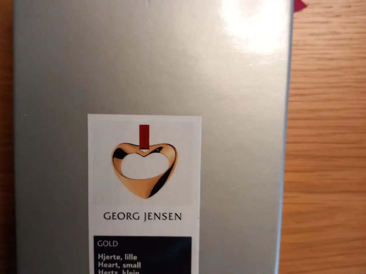 Billede 2 - Georg Jensen. Lille hjerte ,lille stjerne gold.