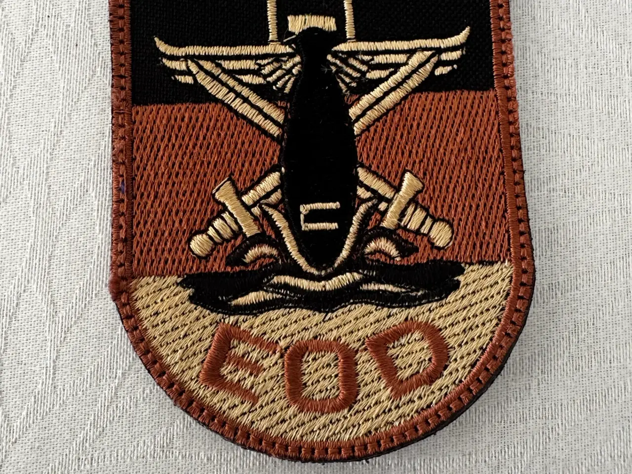 Billede 1 - 📌 Originalt Bundeswehr EOD Patch – Brugt i Kunduz