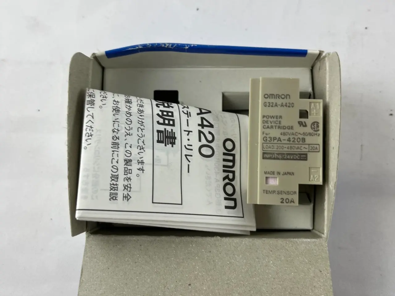Billede 2 - Omron G32A-A420 Power Device Cartridge SSR 20A