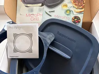 Tupperware Micro pro grill