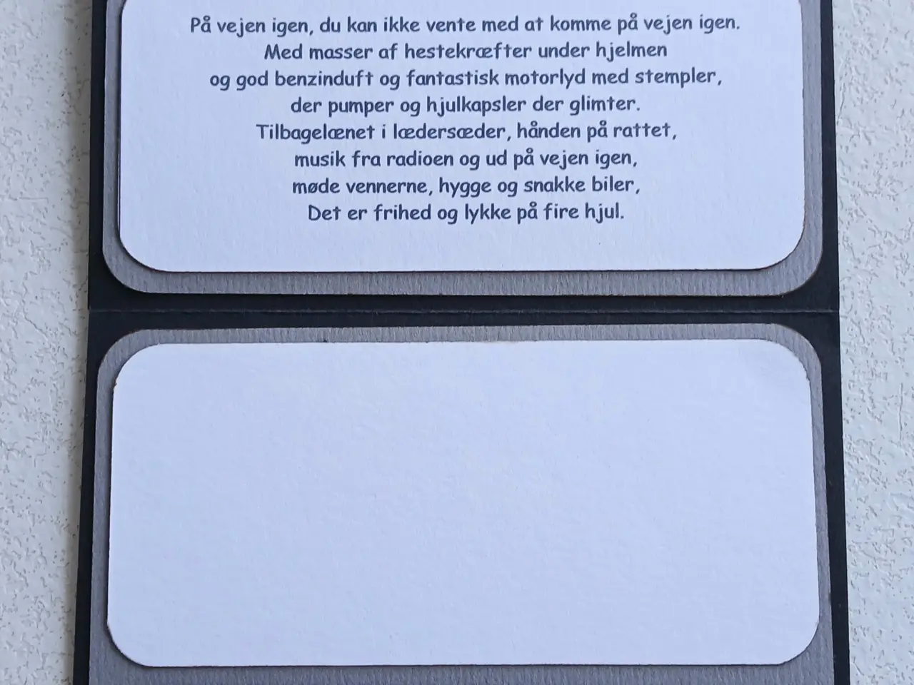 Billede 5 - Fødselsdagskort med klassiske biler sælges
