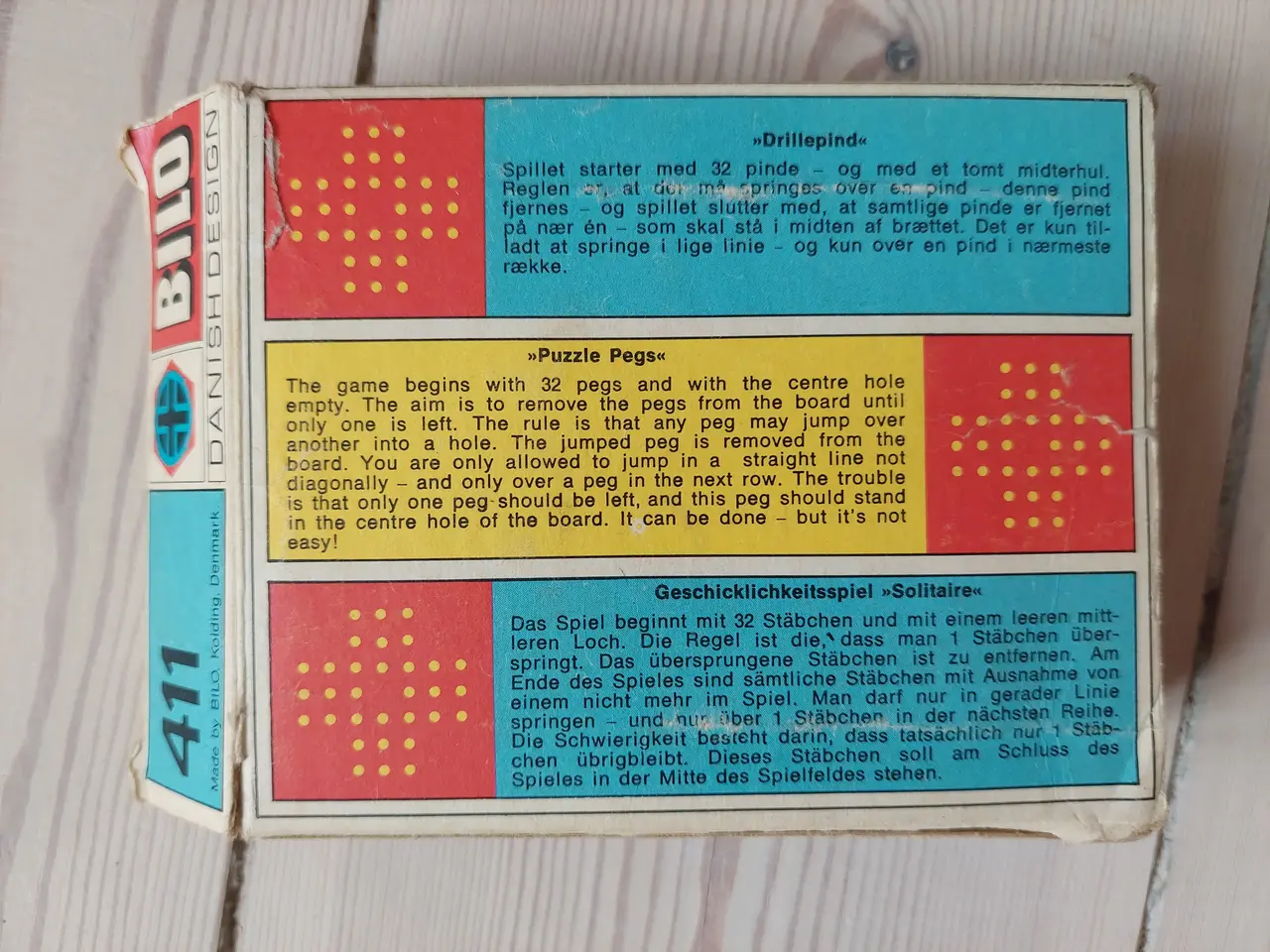 Billede 5 - BILO Drillepind spil 411 retro