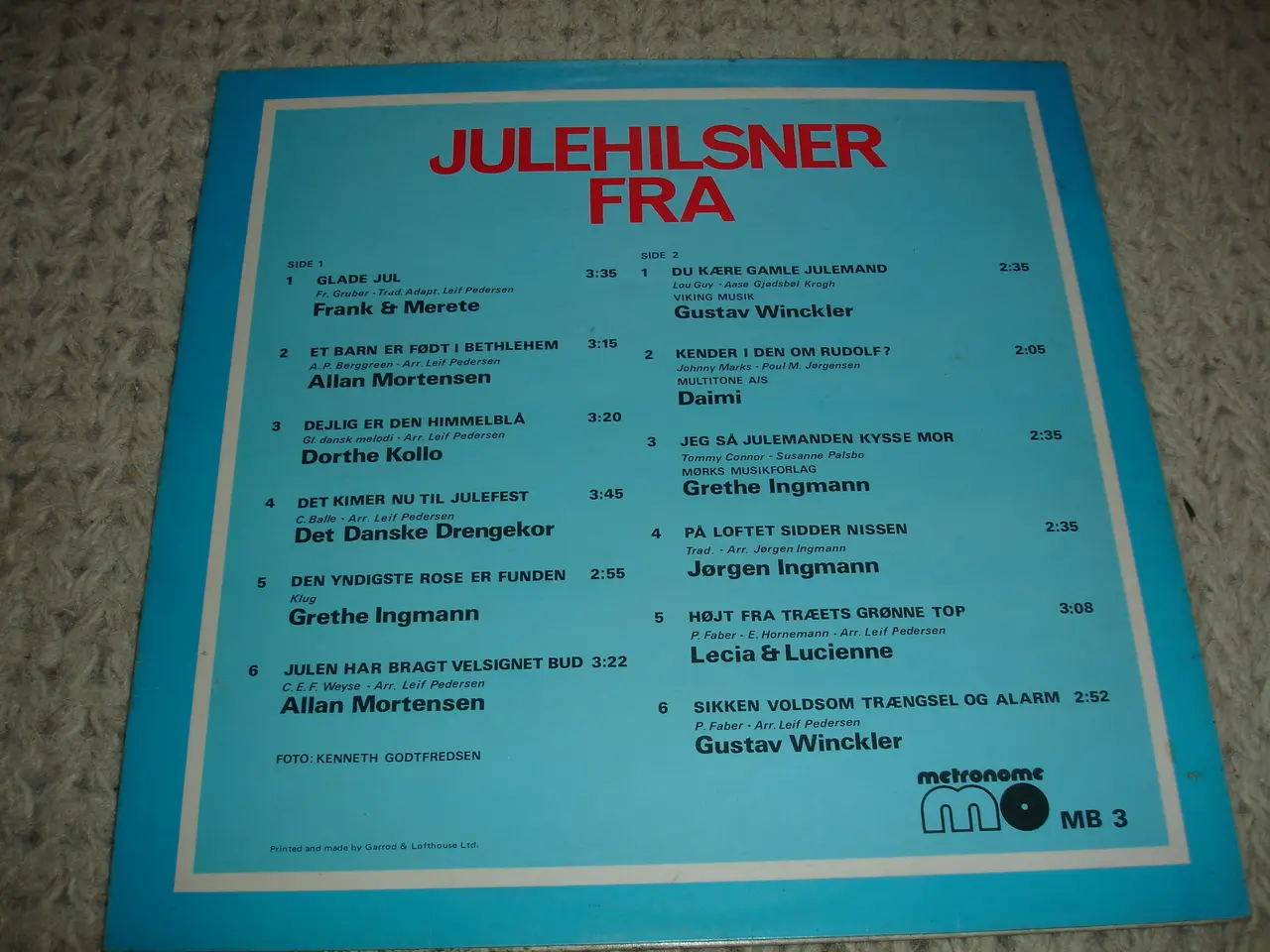 Billede 3 - Julehilsner Fra Daimi, Dorthe Kollo, Allan Mortens