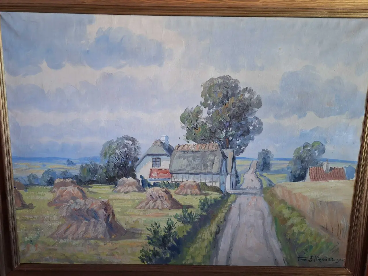 Billede 1 - Paul Reisby maleri